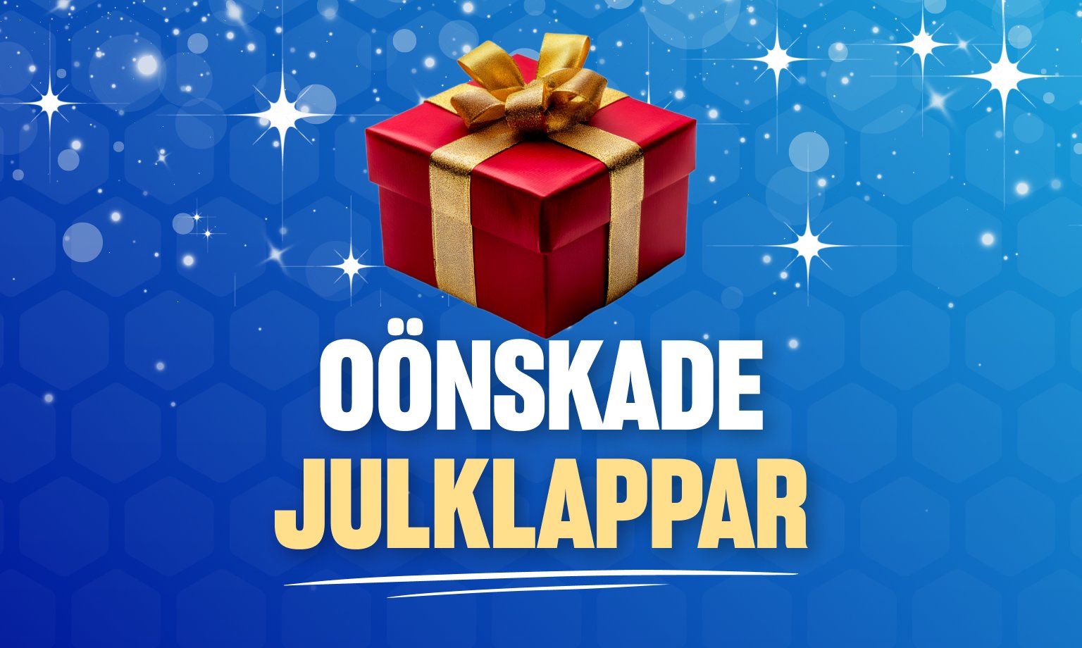 Oönskade julklappar 2024