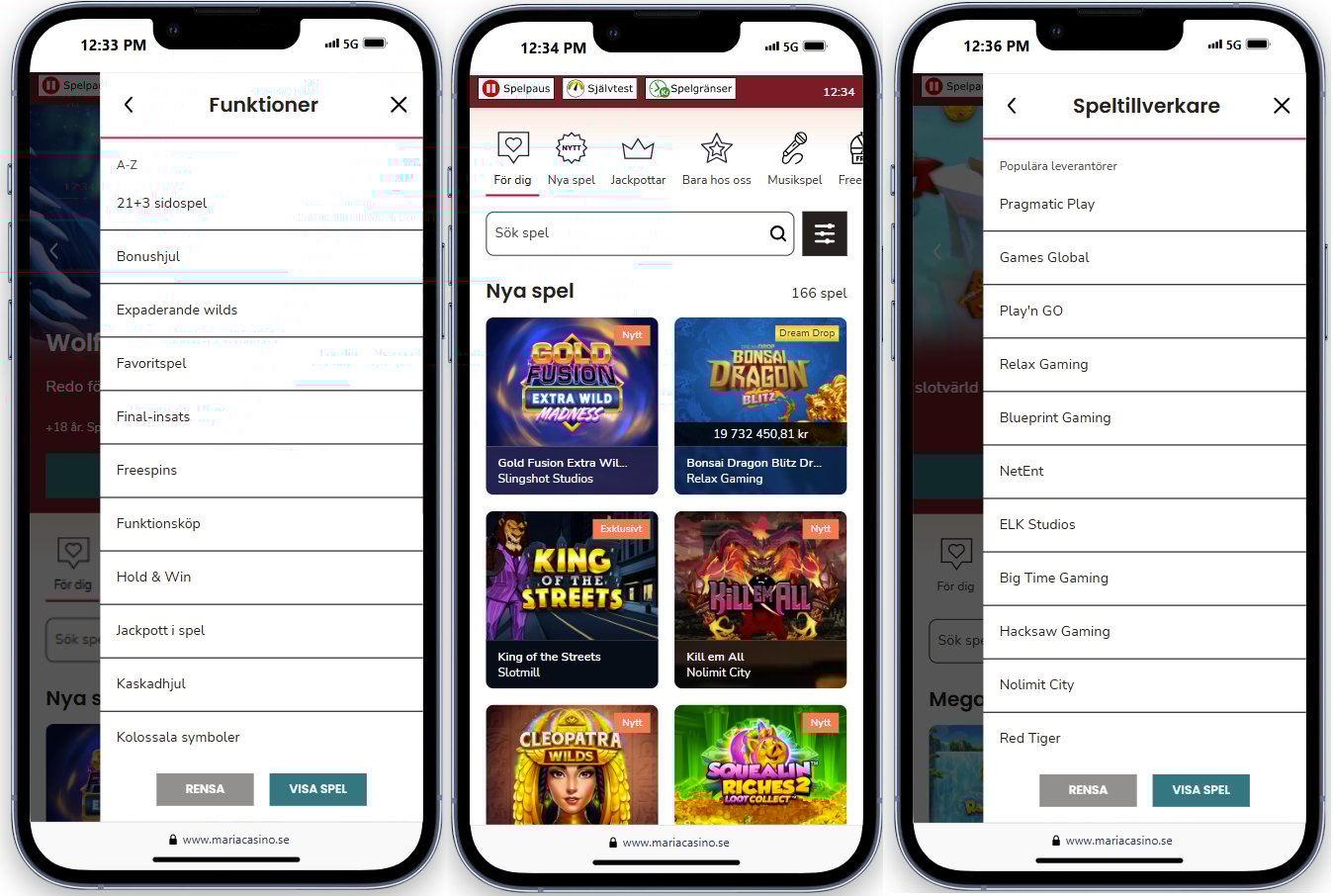 maria casino gör det enkelt för dig att hitta spel du gillar
