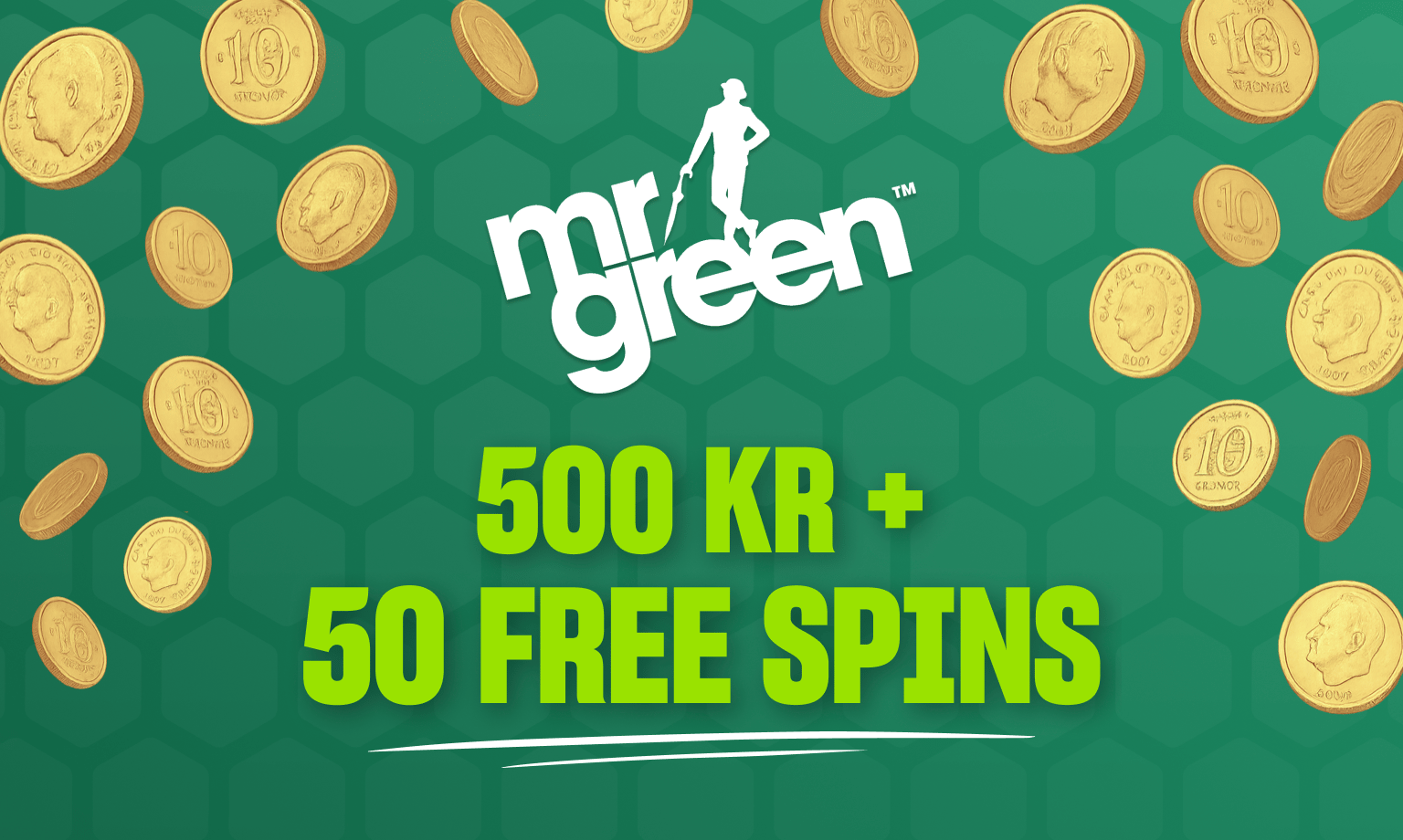 Mr Green casino har en ny bonus för alla nya spelare