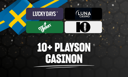 hitta ett playson casino hos svenskacasino.se