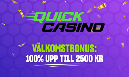 quick casino vÃ¤lkomstbonus