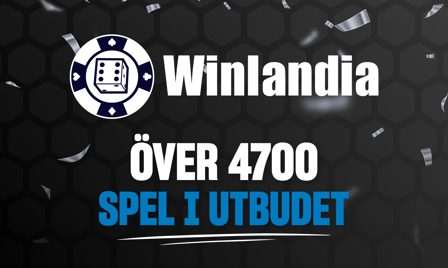 Winlandia Casino har Ã¶ver 4700 spel i utbudet