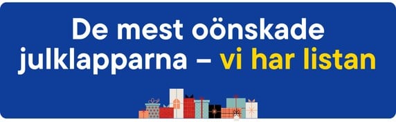 De mest oönskade julklapparna - vi har listan