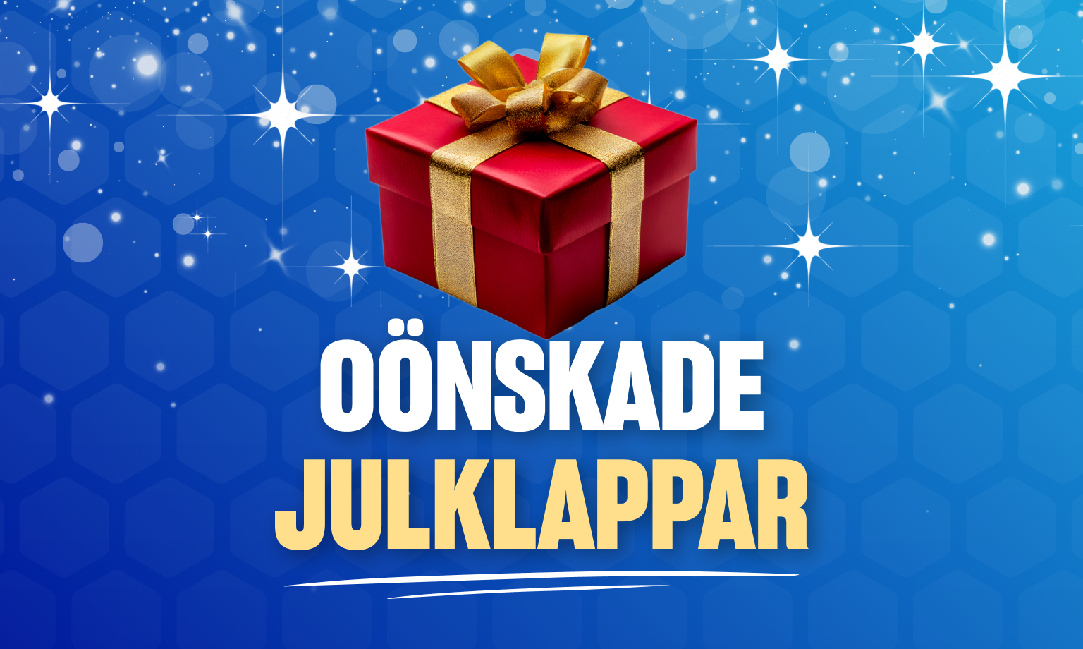 Oönskade julklappar 2024